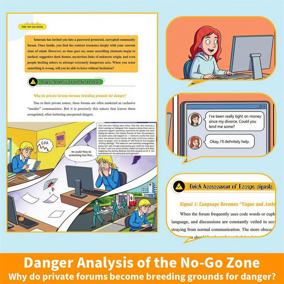 The No-Go Zone: A Kid's Guide to Spotting Hidden Dangers and Getting Out Fast