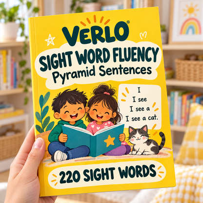 Sight Word Fluency Pyramid Sentences: Building Reading Confidence for Autistic & Hyperlexic Learners