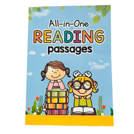 All-in-One Reading Comprehension Passages: Expressive Language & Writing Workbook for Autism