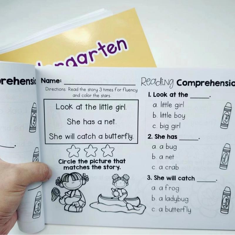 120 Reading Comprehension Passages: Independent Story & Recall Workbook for Autistic Learners